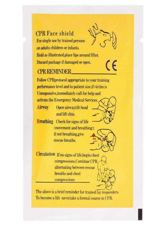 Ever Ready First Aid CPR Face Shield fits Adults, Children and Infants - 30 Pack - Image 5